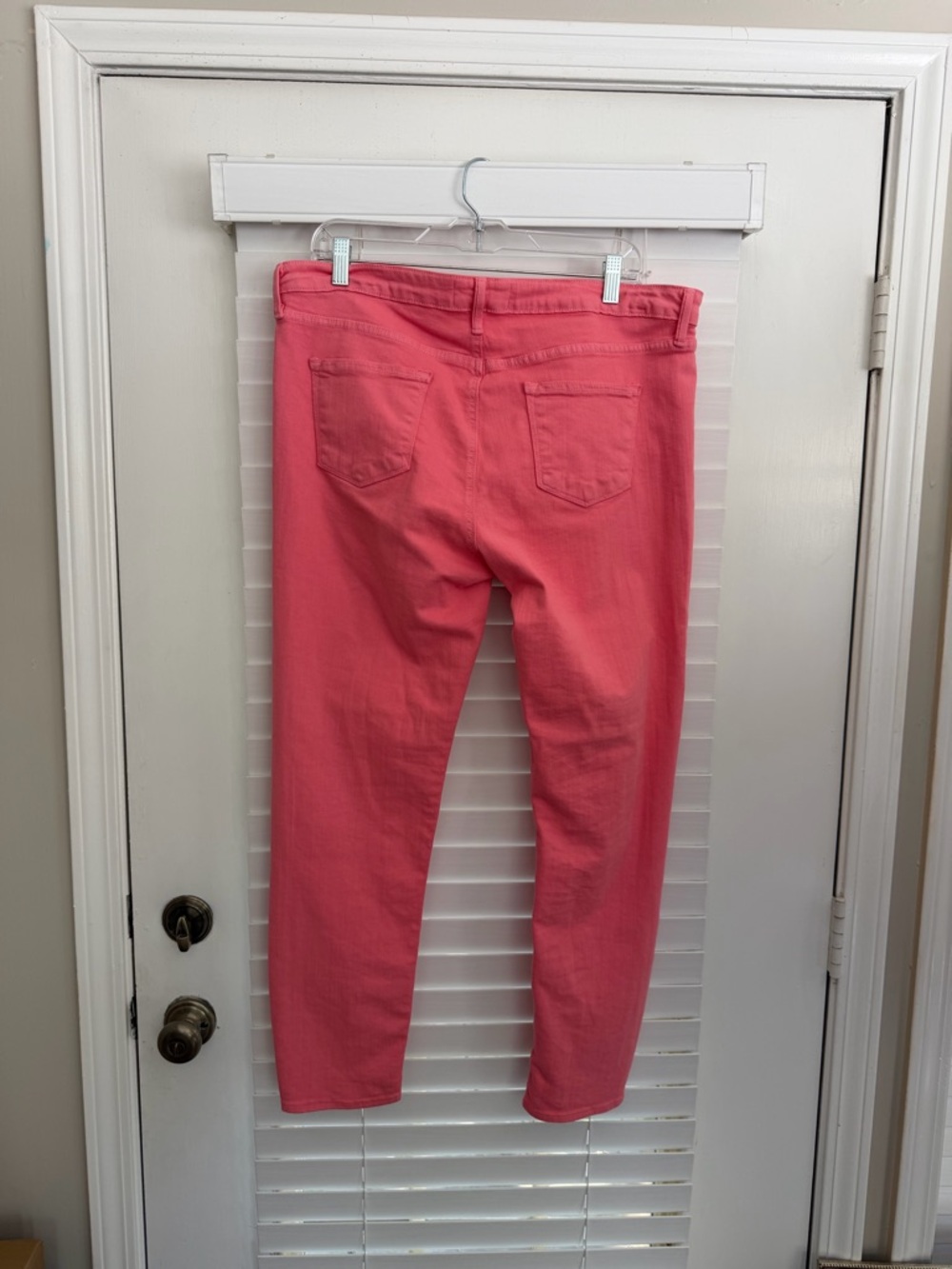 Just Black Coral Pink Skinny Jeans - Picture 2 of 6